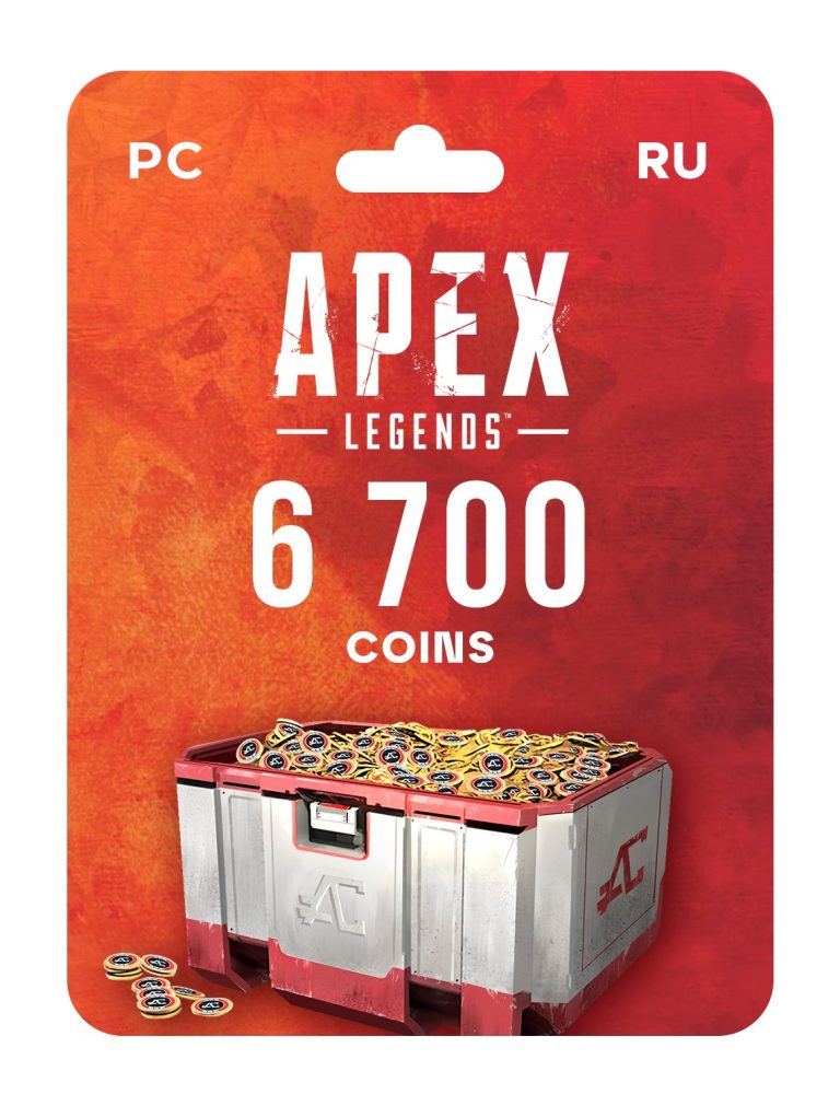 Игровая валюта Apex Legends 6700 Apex Coins - Купить Игры Steam