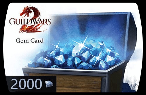 Guild Wars 2 2000 Gem Card - Купить Игры Steam