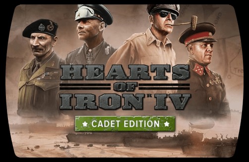 Hearts of Iron IV Cadet Edition (Steam Ключ Активации) - Купить Игры Steam