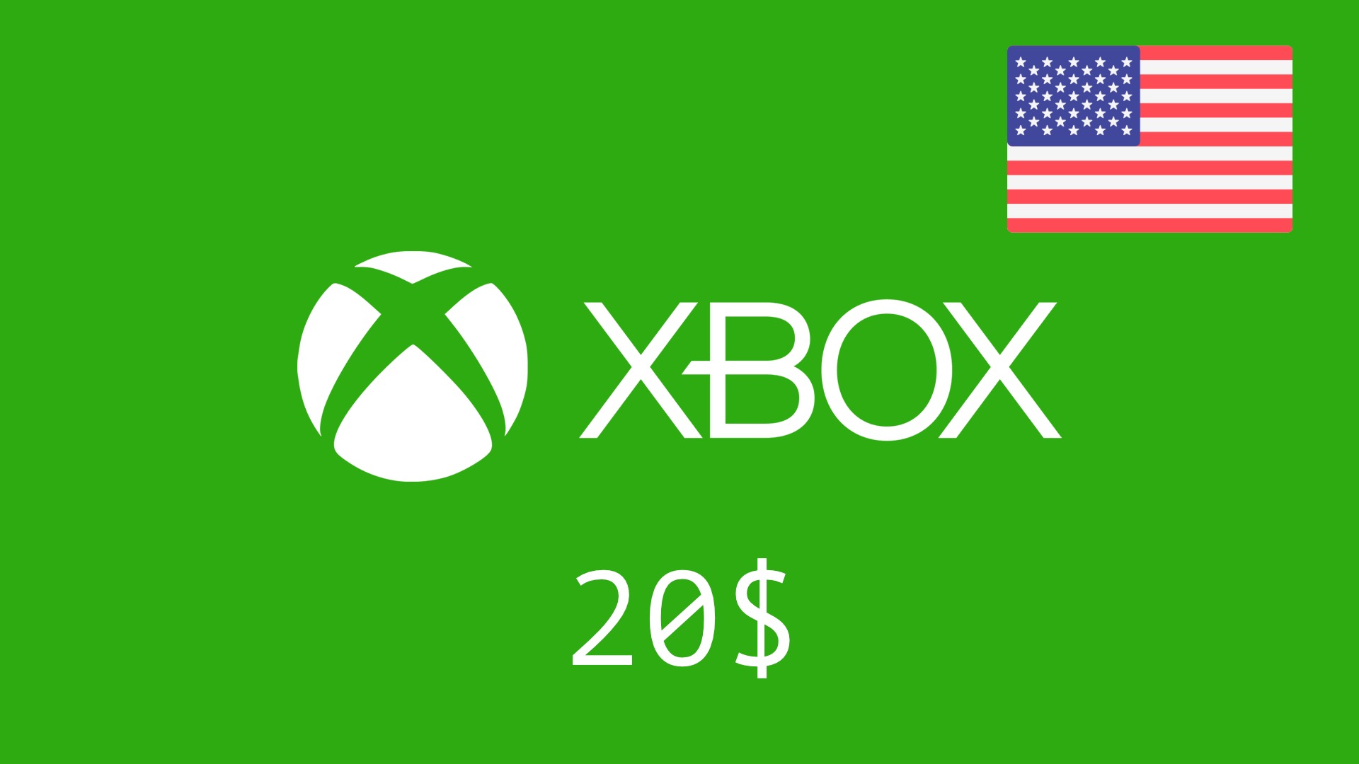 Xbox Gift Card - 20$ (USA) - Купить Игры Steam