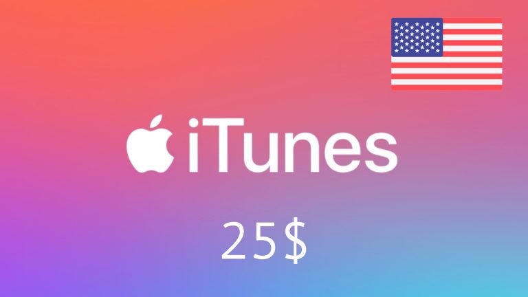 iTunes Gift Card - 25$ 🇺🇸(USA) - Купить Игры Steam