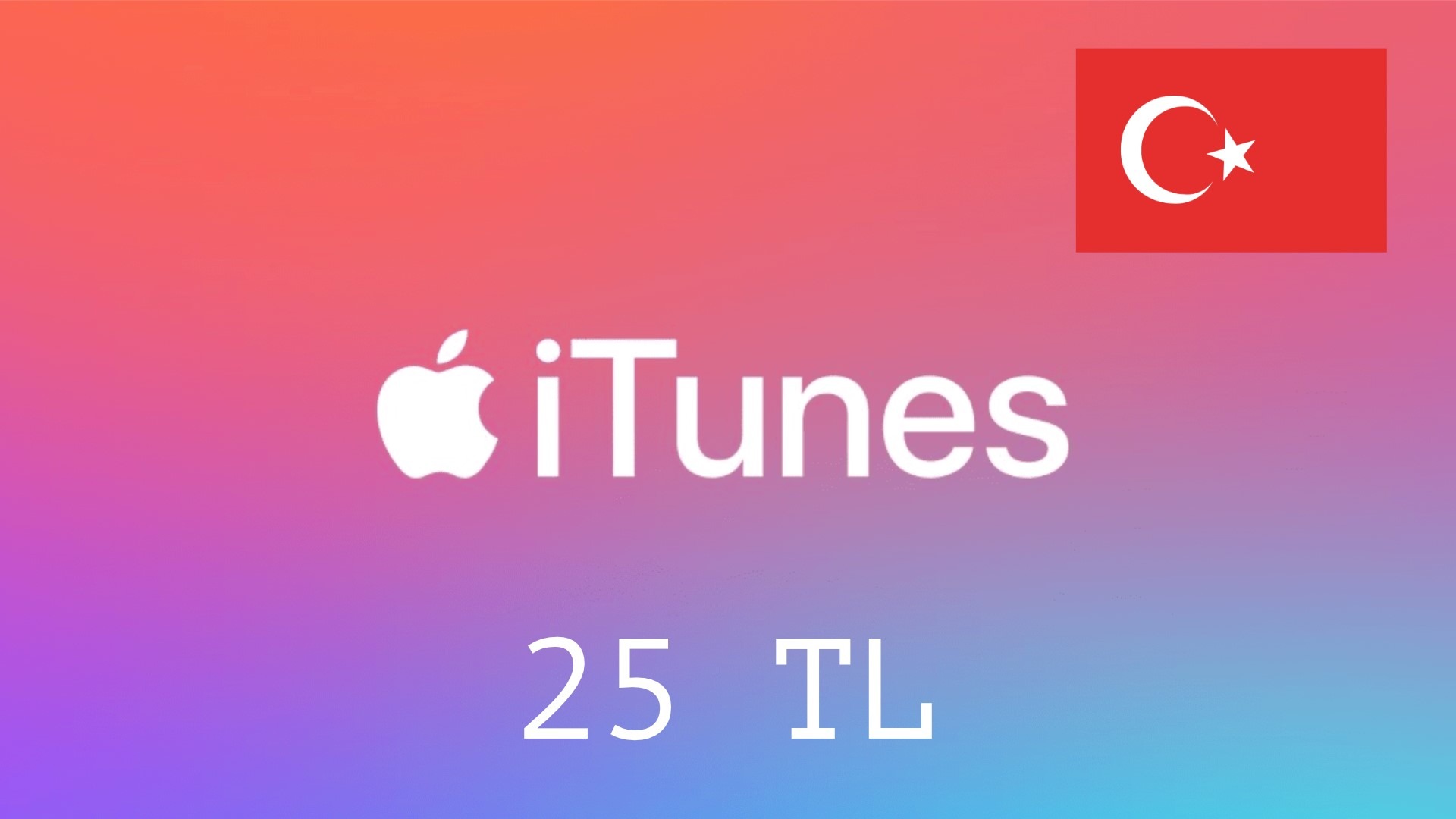 iTunes Gift Card - 25 TL🇹🇷 (Турция) - Купить Игры Steam