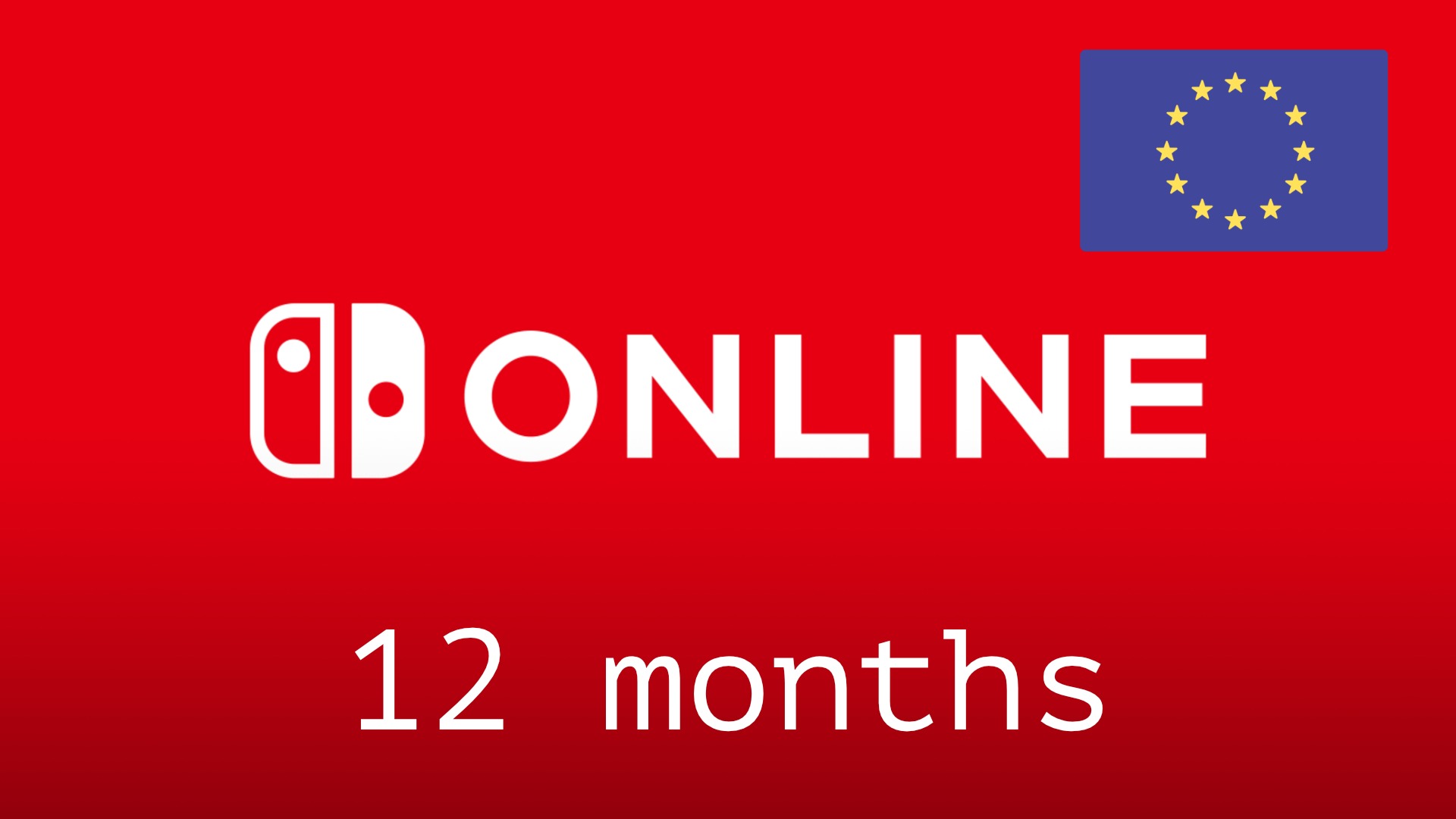 Nintendo Switch Online Gift Card - 12 месяцев🇪🇺(EU) - Купить Игры Steam