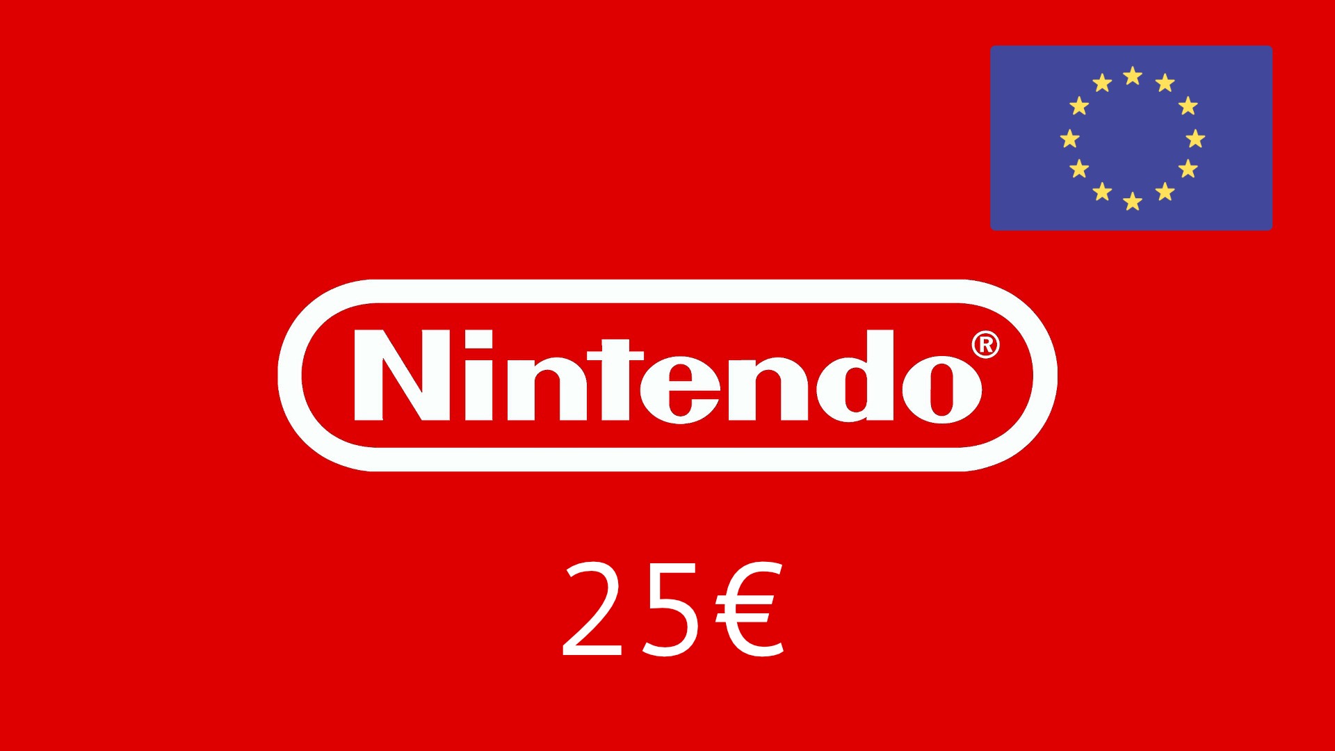 Nintendo Gift Card - 25€ 🇪🇺 (EU) - Купить Игры Steam