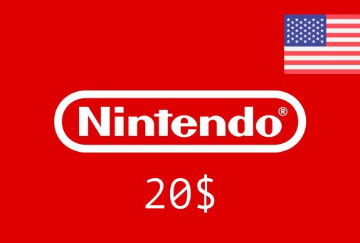 Nintendo Gift Card - 20$ 🇺🇸 (USA) - Купить Игры Steam