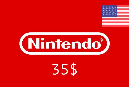 Nintendo Gift Card - 35$ 🇺🇸 (USA) - Купить Игры Steam