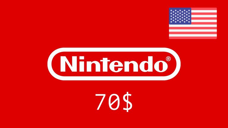 Nintendo Gift Card - 70$ 🇺🇸 (USA) - Купить Игры Steam