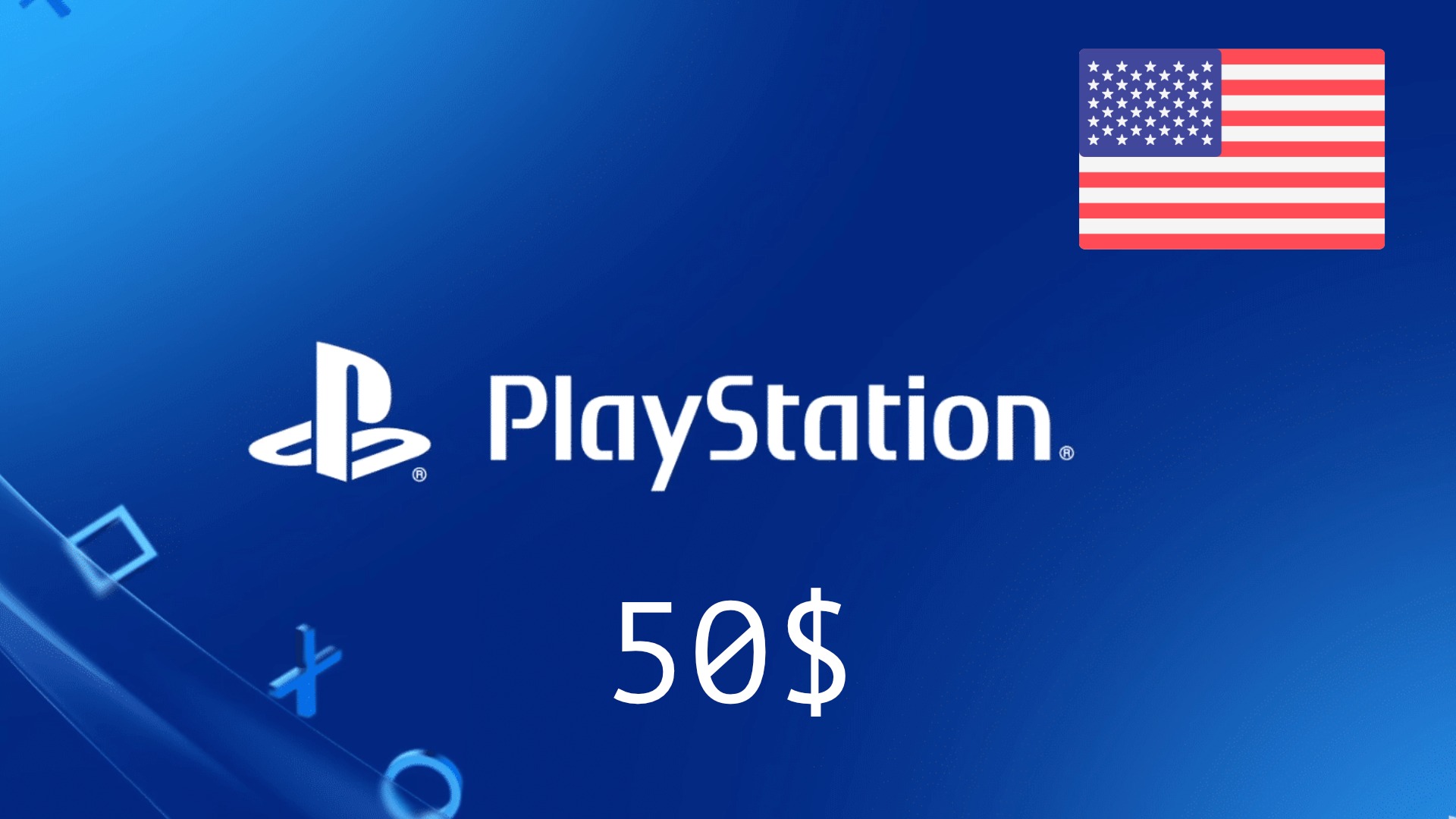 Playstation Network (PSN) 50$ (US) - Купить Игры Steam