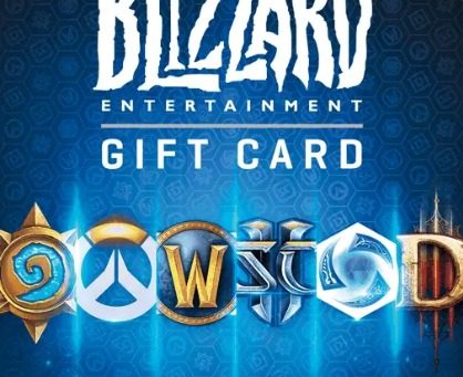 BLIZZARD GIFT CARD 50 EUR BATTLE.NET - Купить Игры Steam